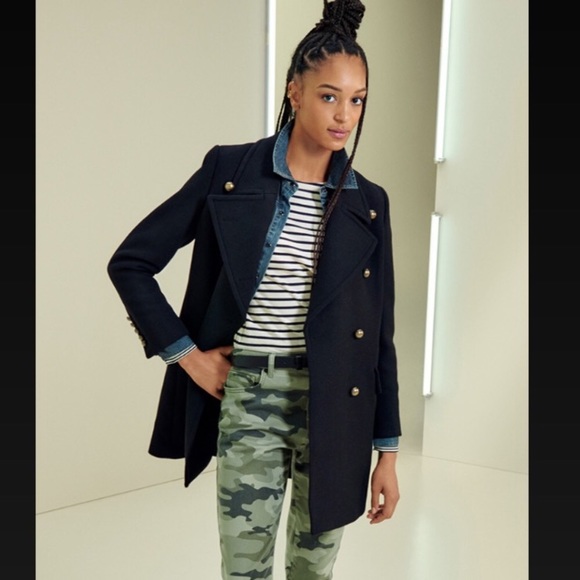 Nwt Nili Lotan For Target Pea Coat Fall 